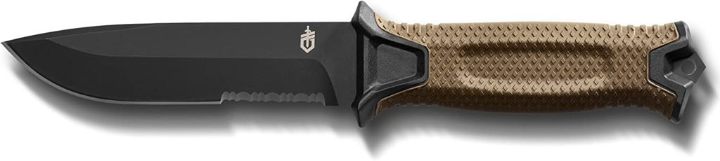 GERBER StrongArm Fixed Blade Knife with Serrated Edge