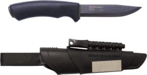 Morakniv-Carbon-Steel-Fixed-Blade-Bushcraft-Survival-Knife-with-Sheath-and-Fire-Starter-Black